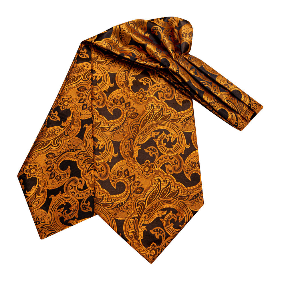 GentCrest Gold Paisley Ascot - Image 3
