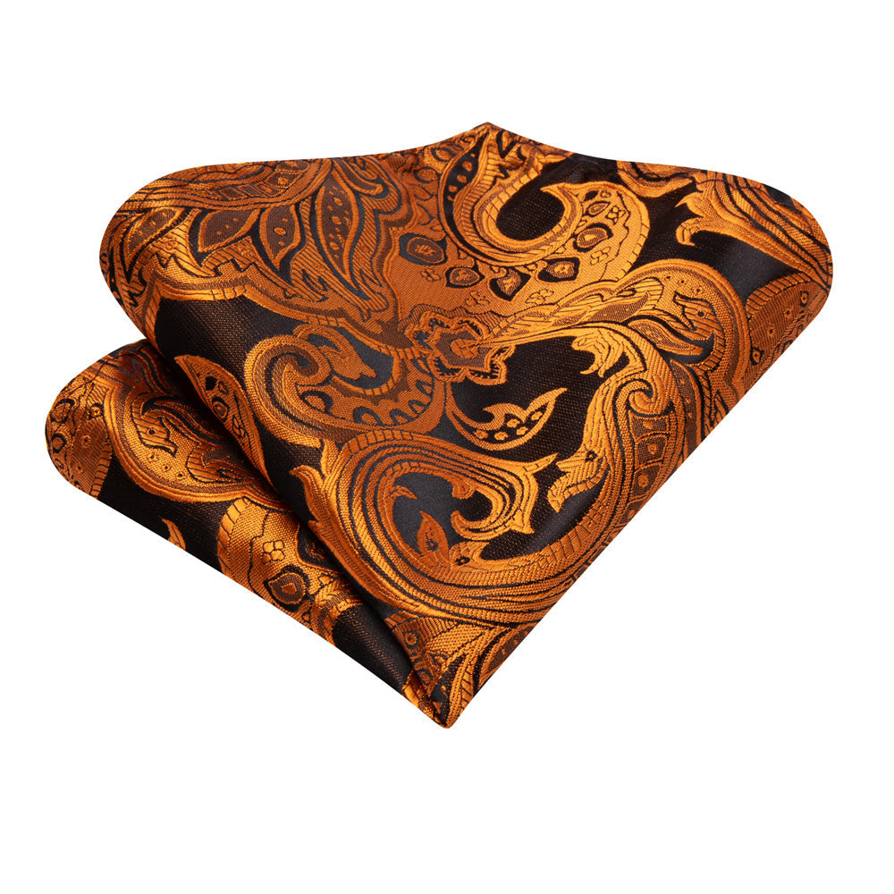 GentCrest Gold Paisley Ascot - Image 4