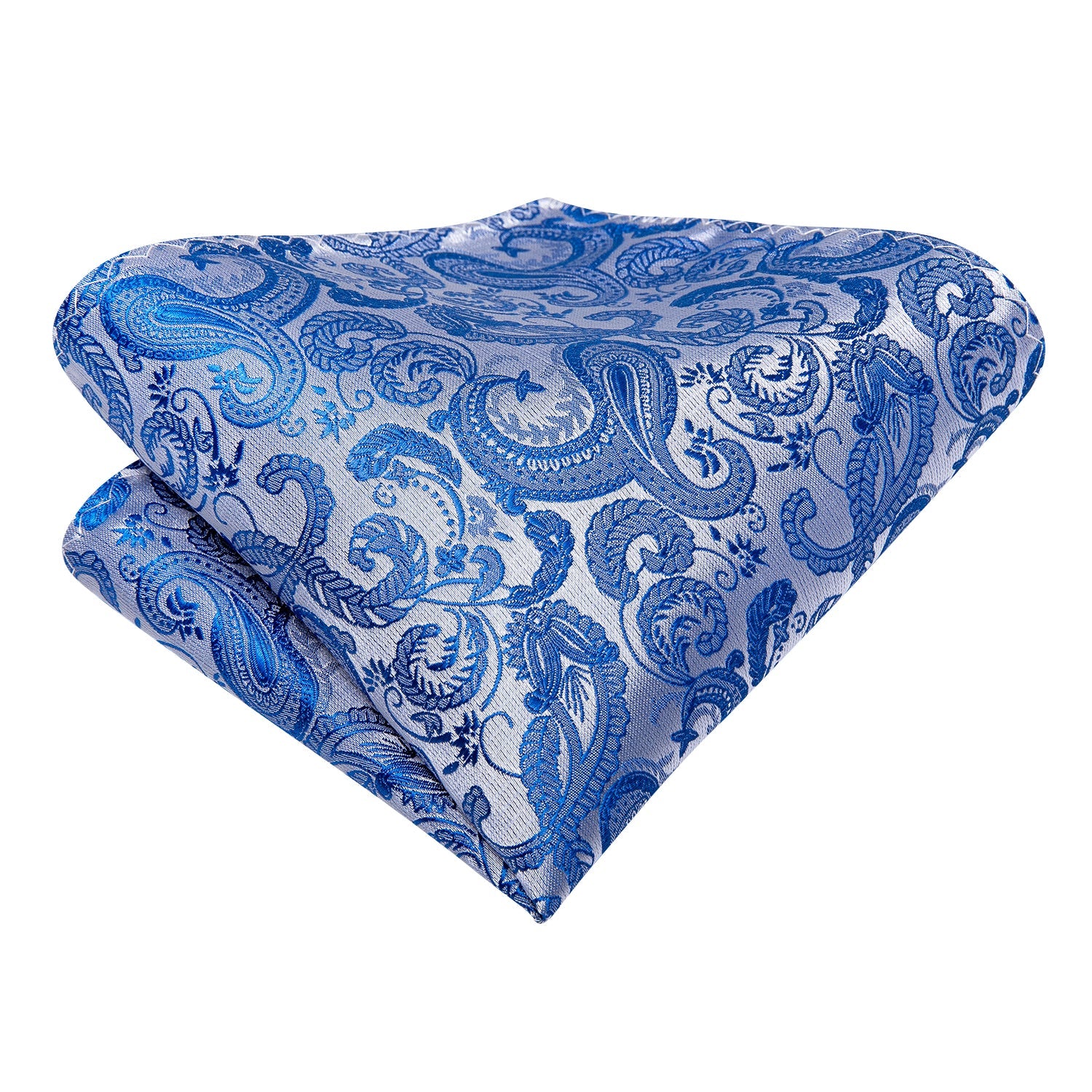GentCrest Blue Paisley Ascot - Image 5