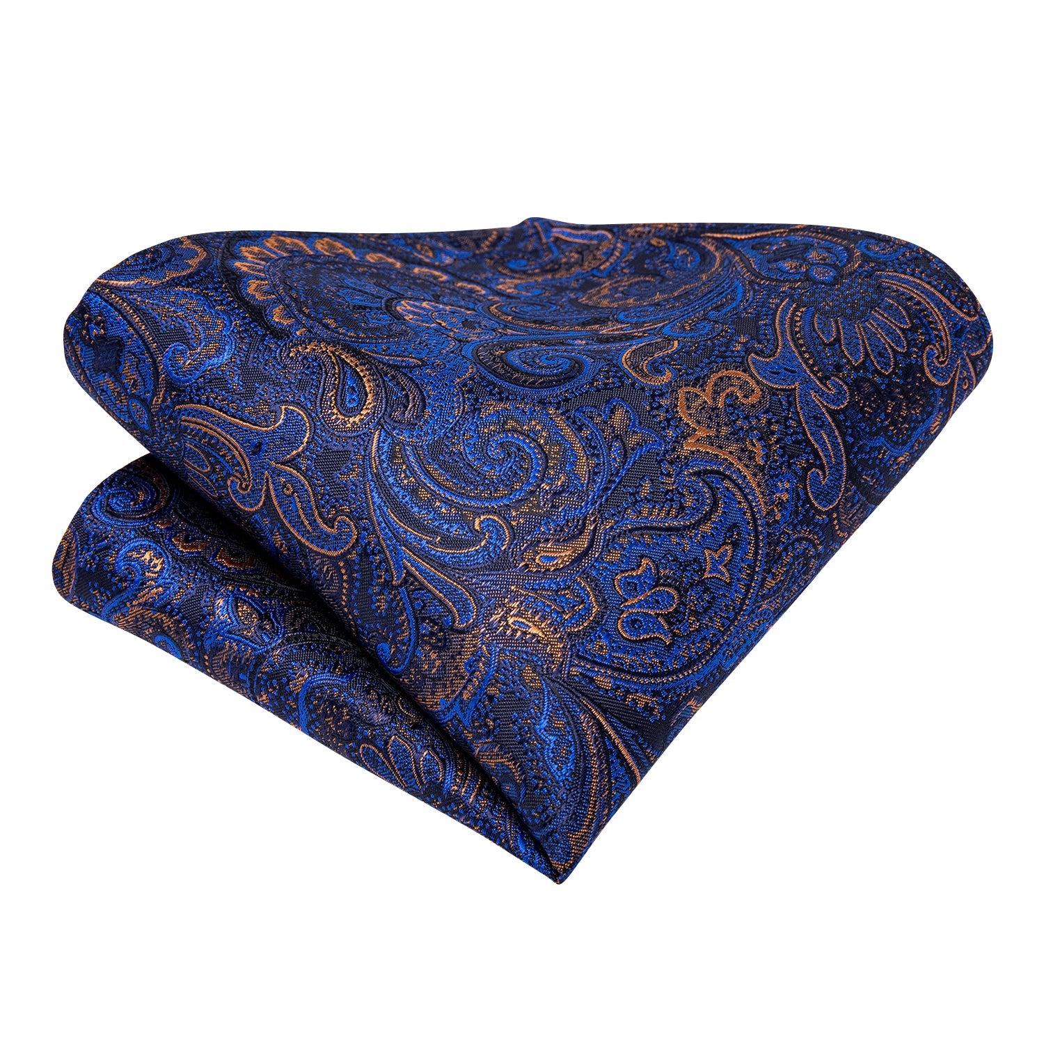 GentCrest Blue Paisley Ascot - Image 5