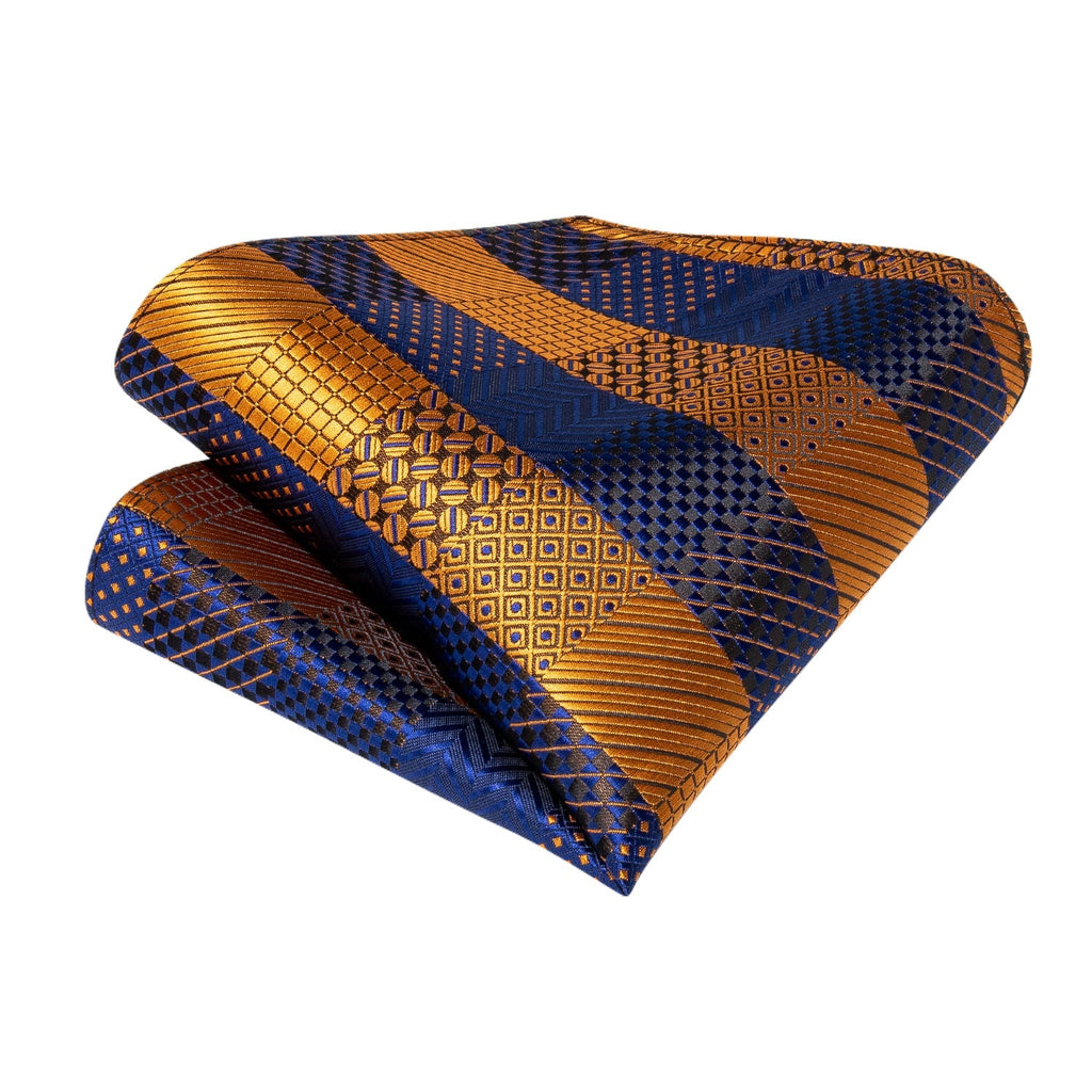 GentCrest Blue Striped Ascot - Image 6