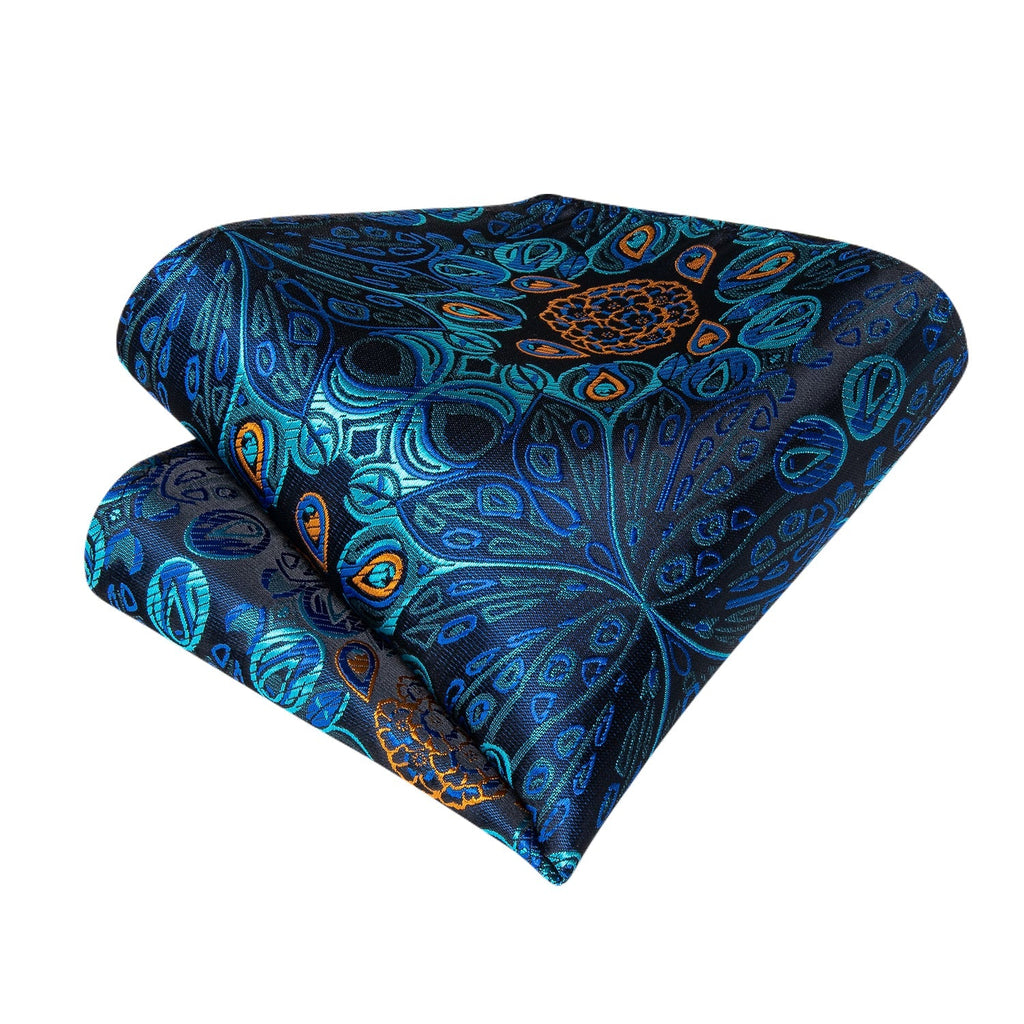 GentCrest Blue Floral Ascot - Image 4