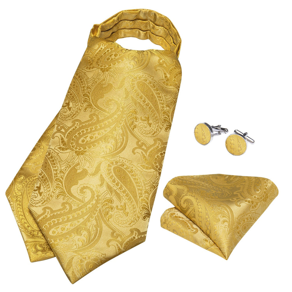 GentCrest Gold Paisley Ascot - Image 5