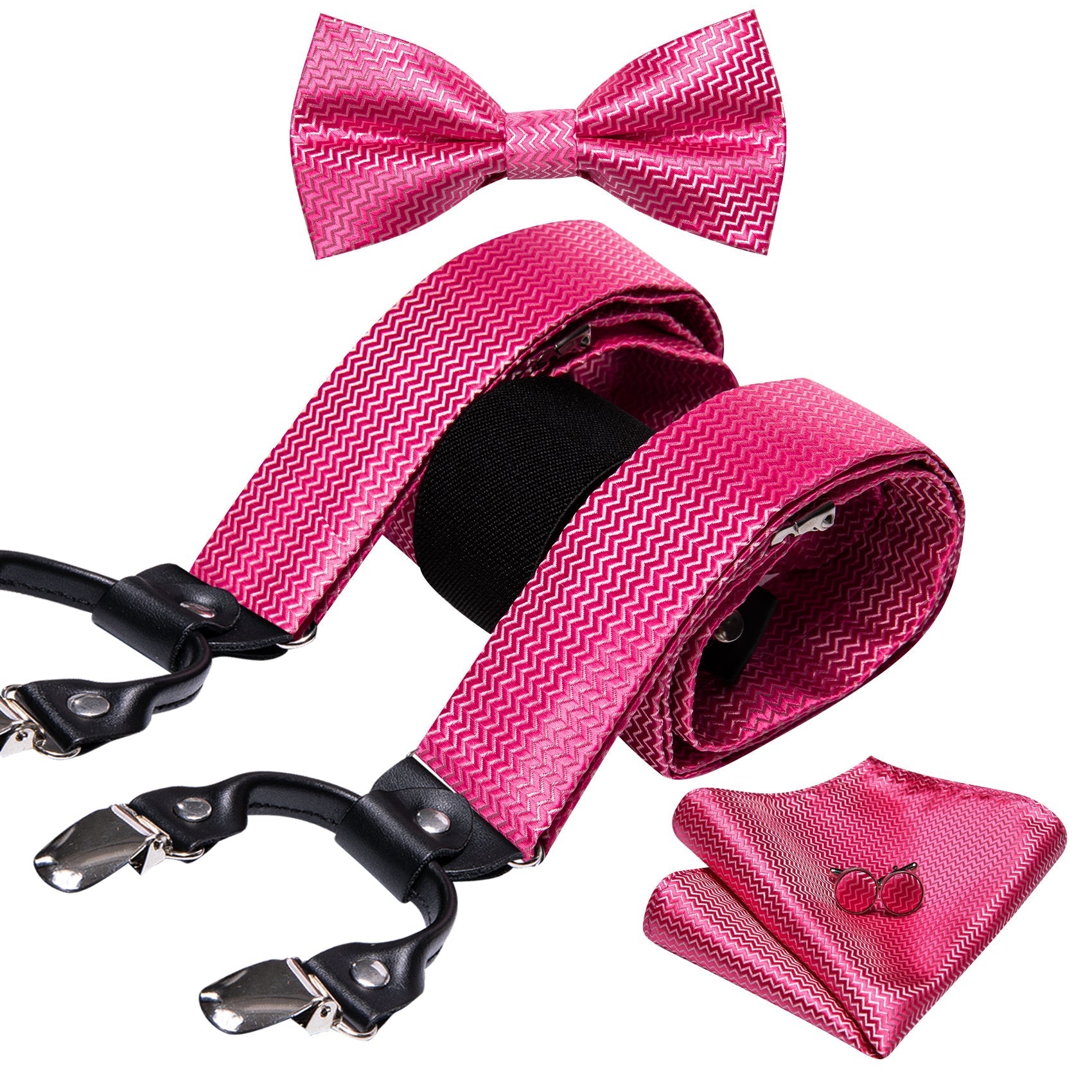 GentCrest Pink Novelty Suspenders - Image 2