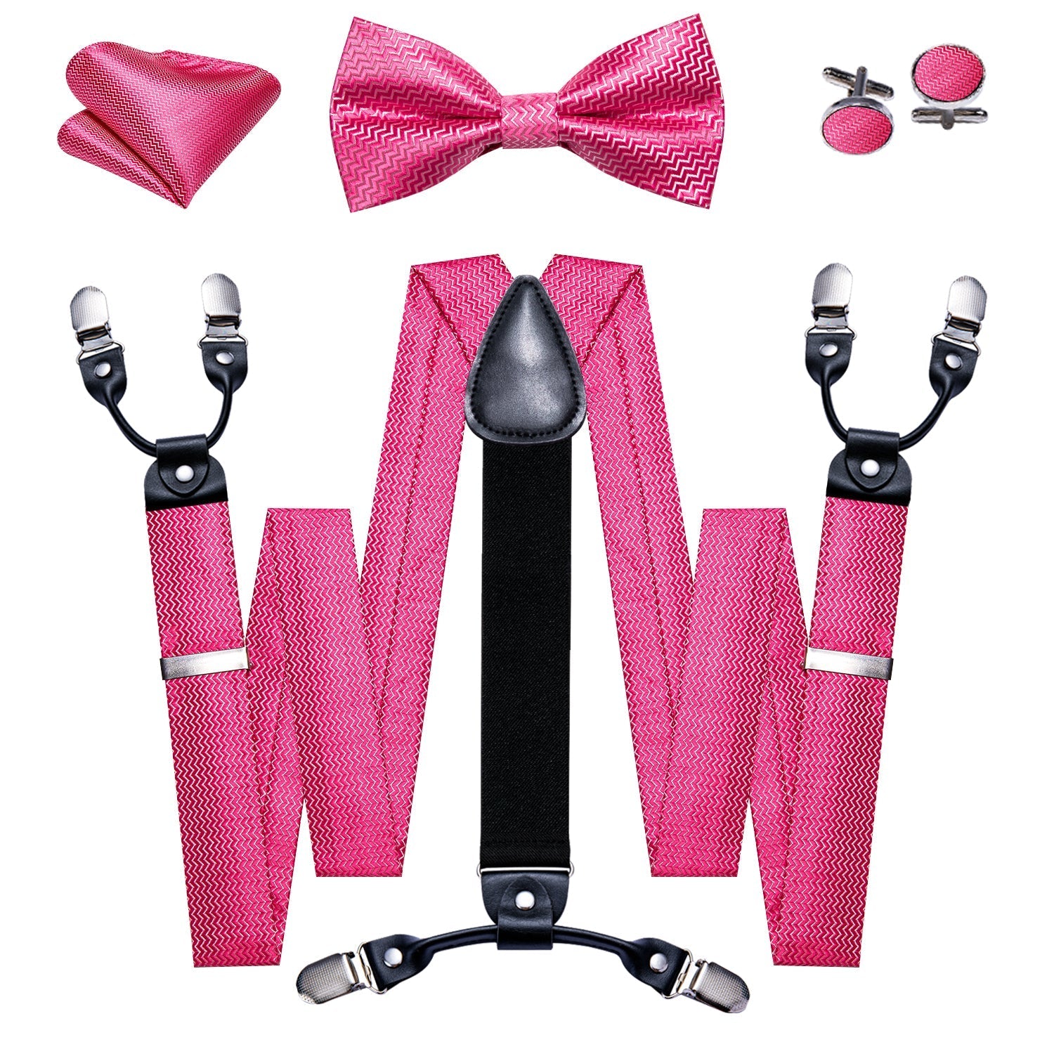 GentCrest Pink Novelty Suspenders - Image 6