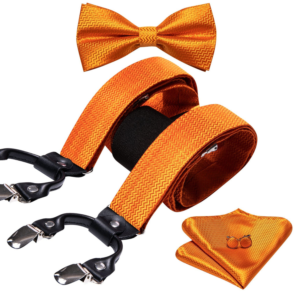 GentCrest Orange Novelty Suspenders - Image 2