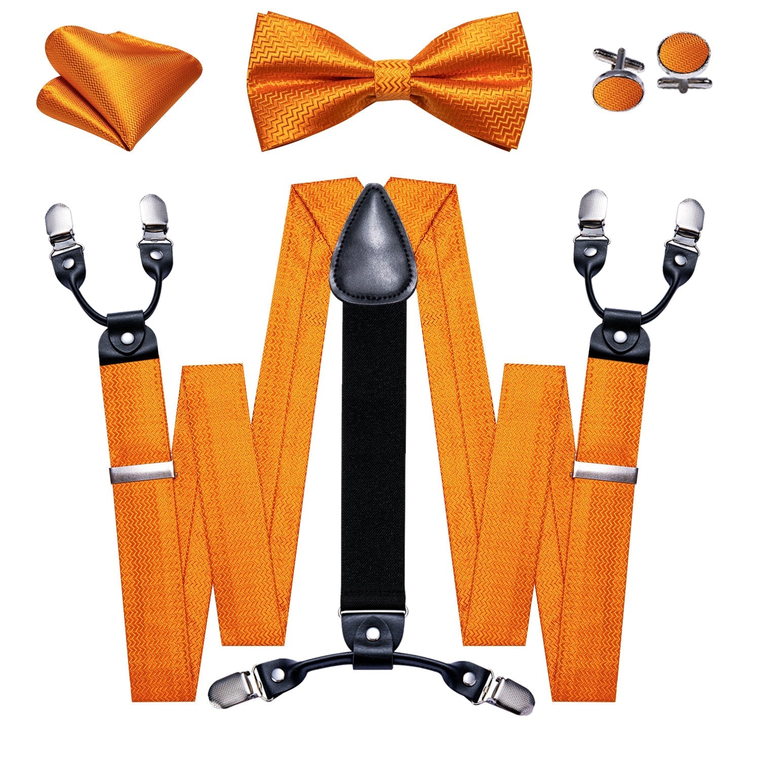 GentCrest Orange Novelty Suspenders - Image 6