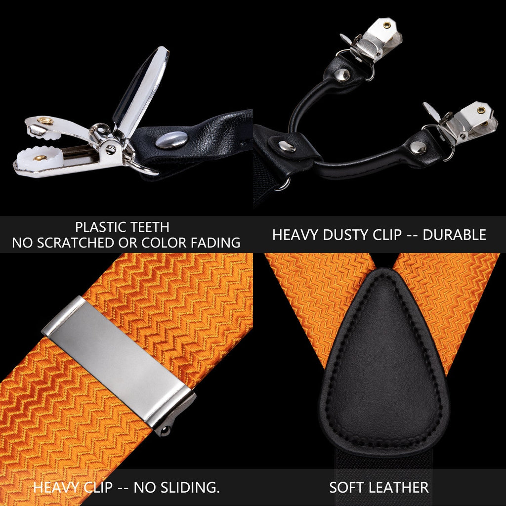 GentCrest Orange Novelty Suspenders - Image 7
