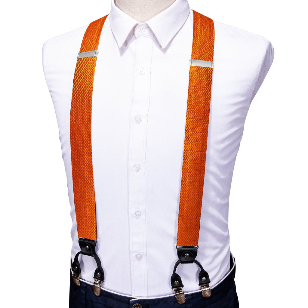 GentCrest Orange Novelty Suspenders - Image 4