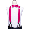 GentCrest Red Solid Suspenders - Image 1