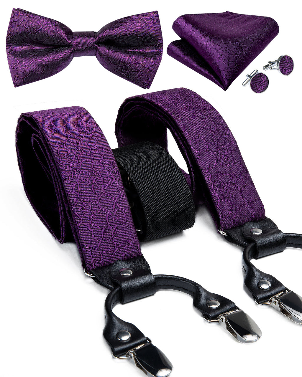 GentCrest Purple Novelty Suspenders - Image 7