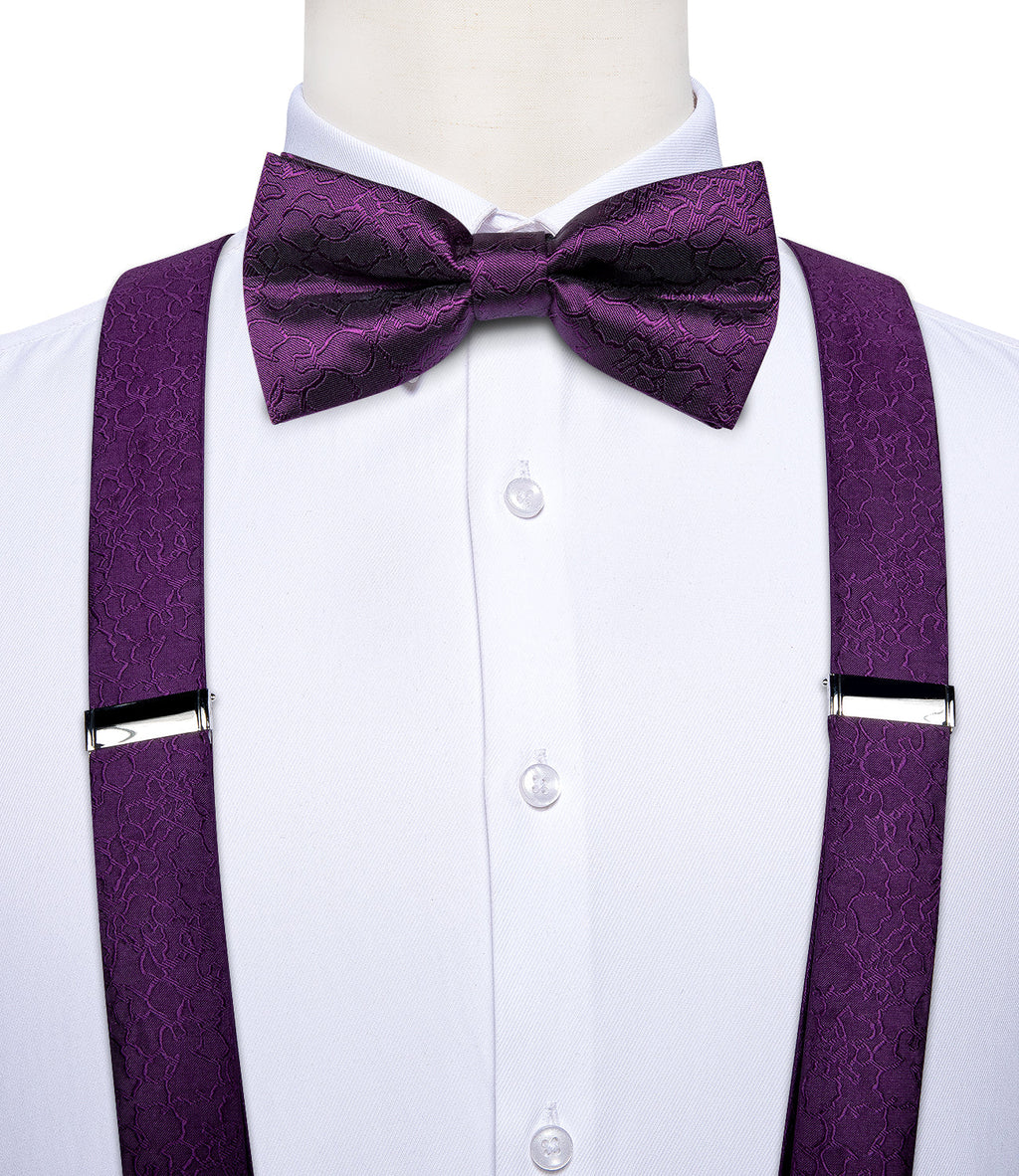 GentCrest Purple Novelty Suspenders - Image 3