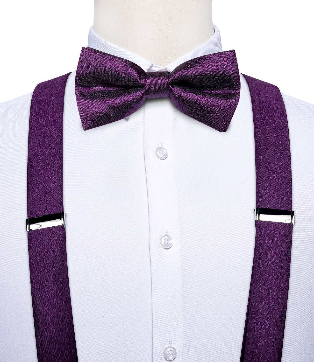 GentCrest Purple Novelty Suspenders - Image 3