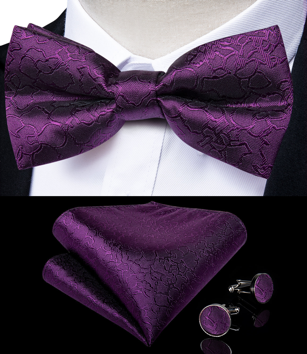 GentCrest Purple Novelty Suspenders - Image 4