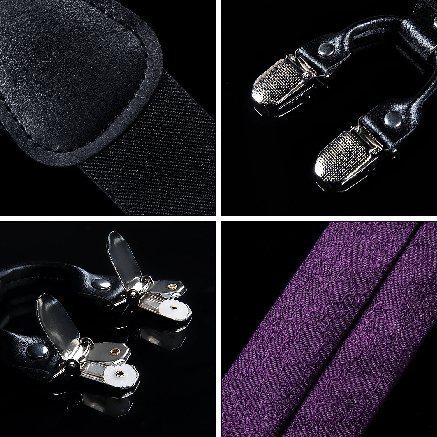 GentCrest Purple Novelty Suspenders - Image 6