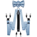 GentCrest Blue Plaid Suspenders - Image 1