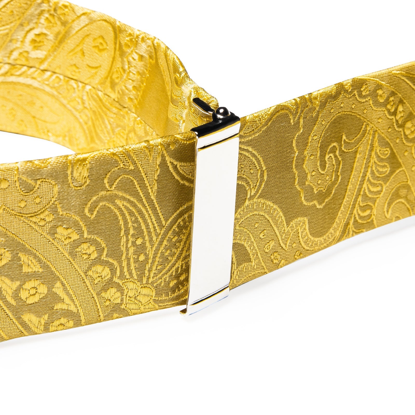 GentCrest Yellow Paisley Suspenders - Image 3