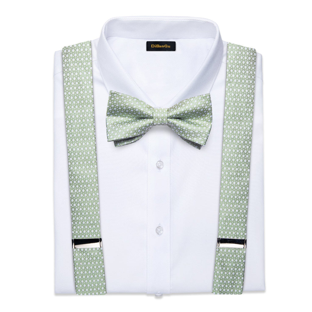 GentCrest Green Polka Dot Suspenders - Image 3