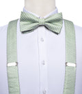 GentCrest Green Polka Dot Suspenders - Image 1