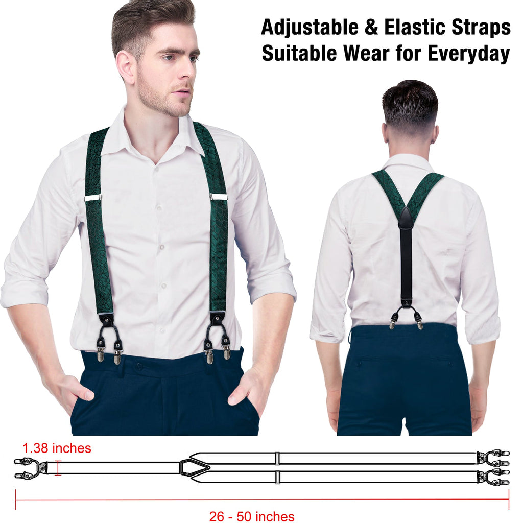 GentCrest Green Novelty Suspenders - Image 8