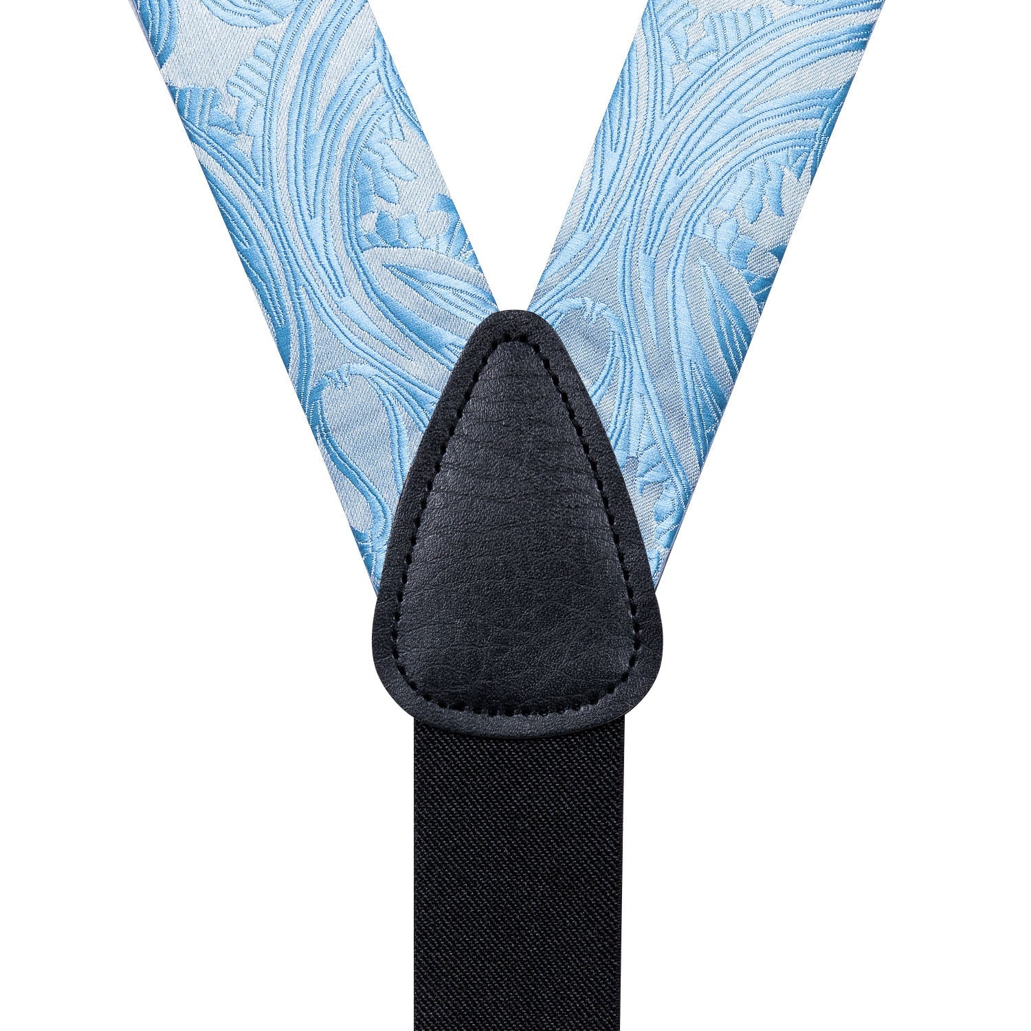 GentCrest Blue Paisley Suspenders - Image 3