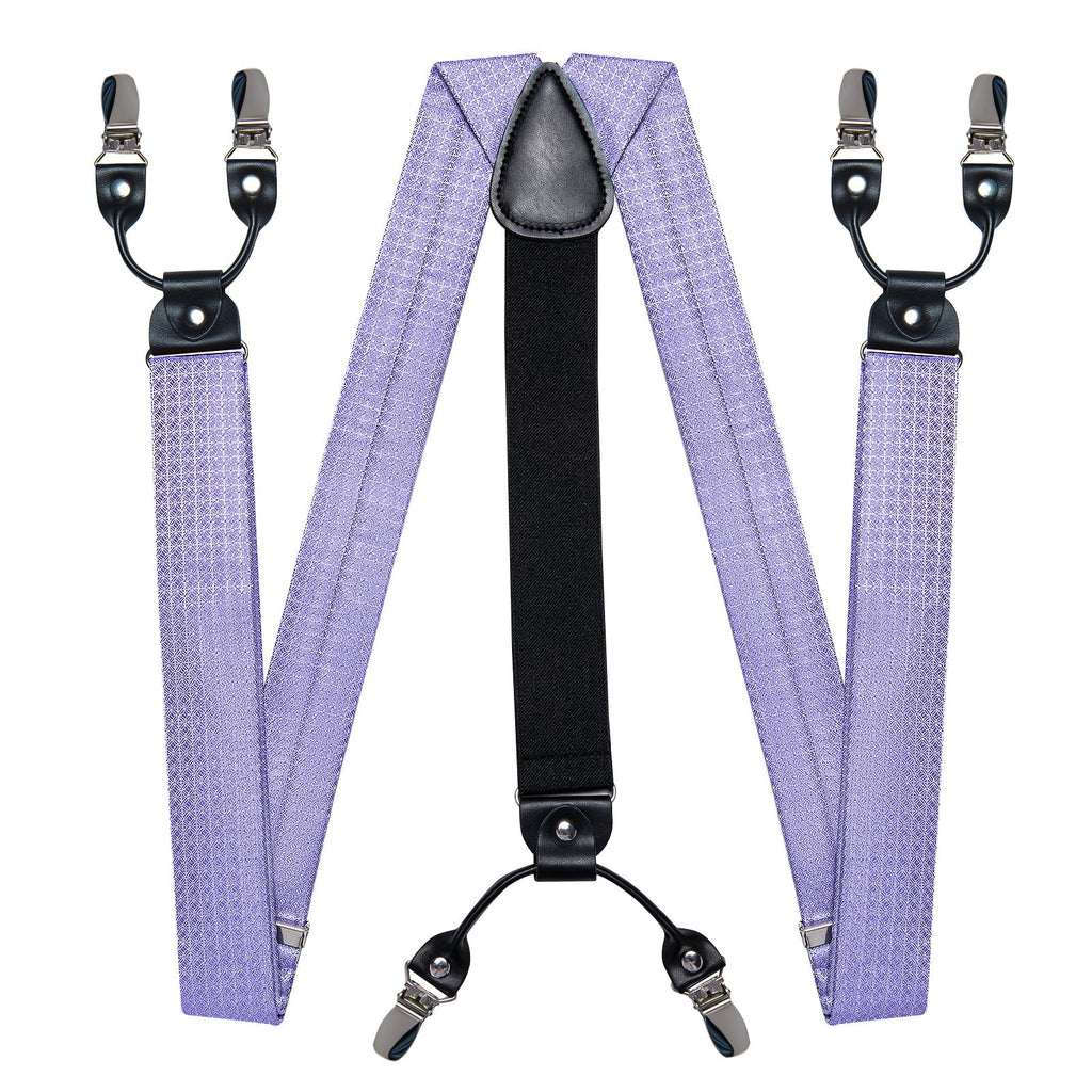 GentCrest Red Geometric Suspenders - Image 3