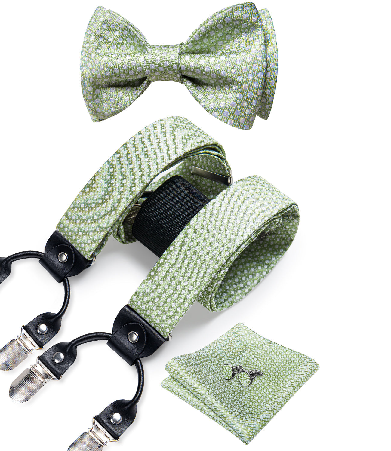 GentCrest Green Novelty Suspenders - Image 4