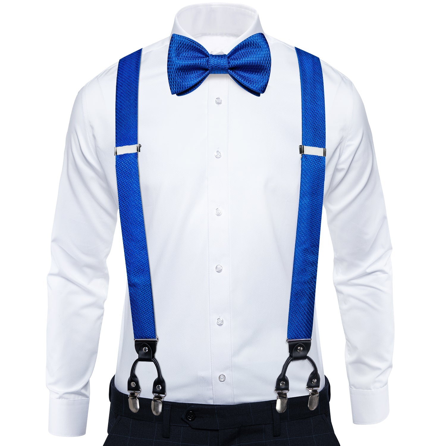 GentCrest Blue Novelty Suspenders - Image 1