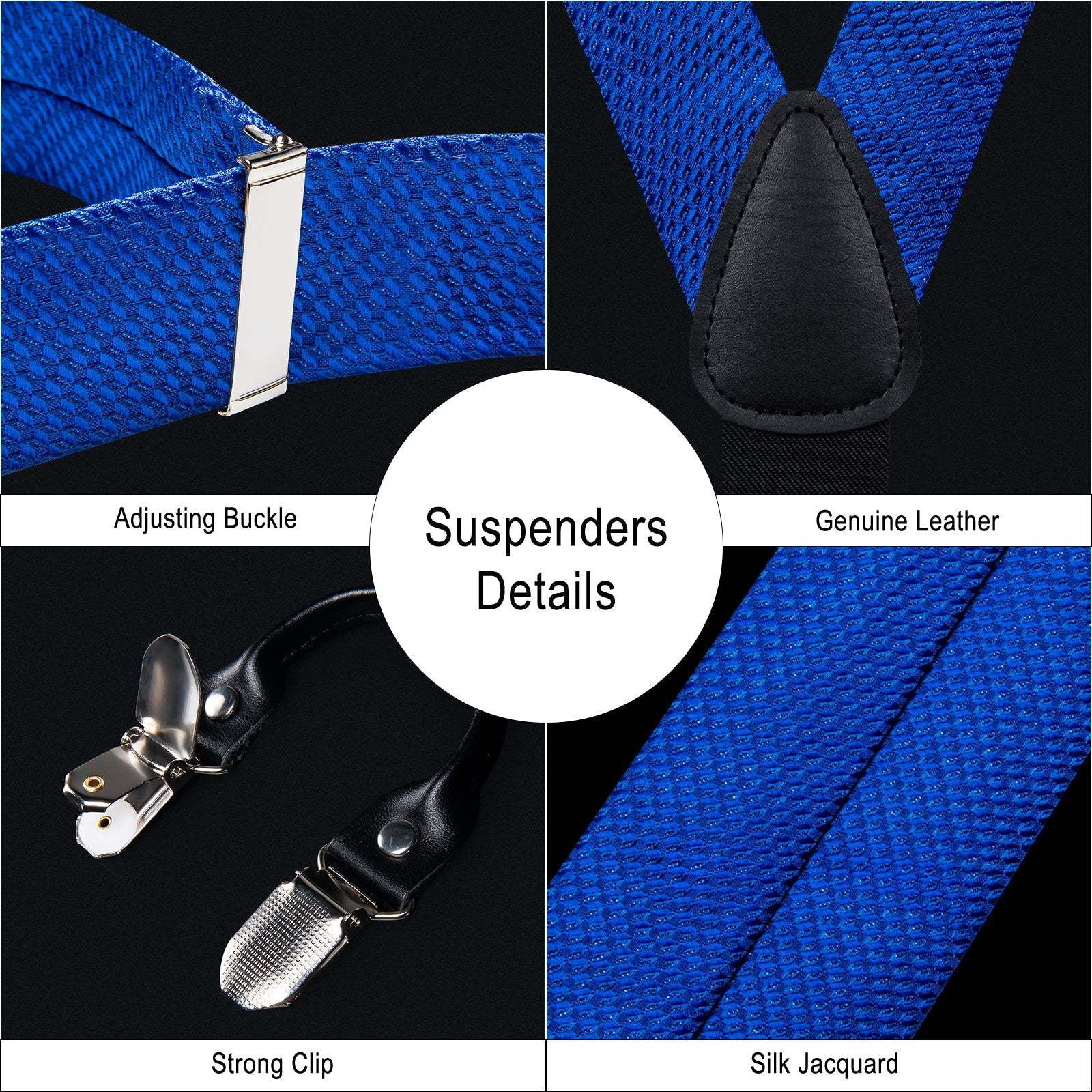 GentCrest Blue Novelty Suspenders - Image 9