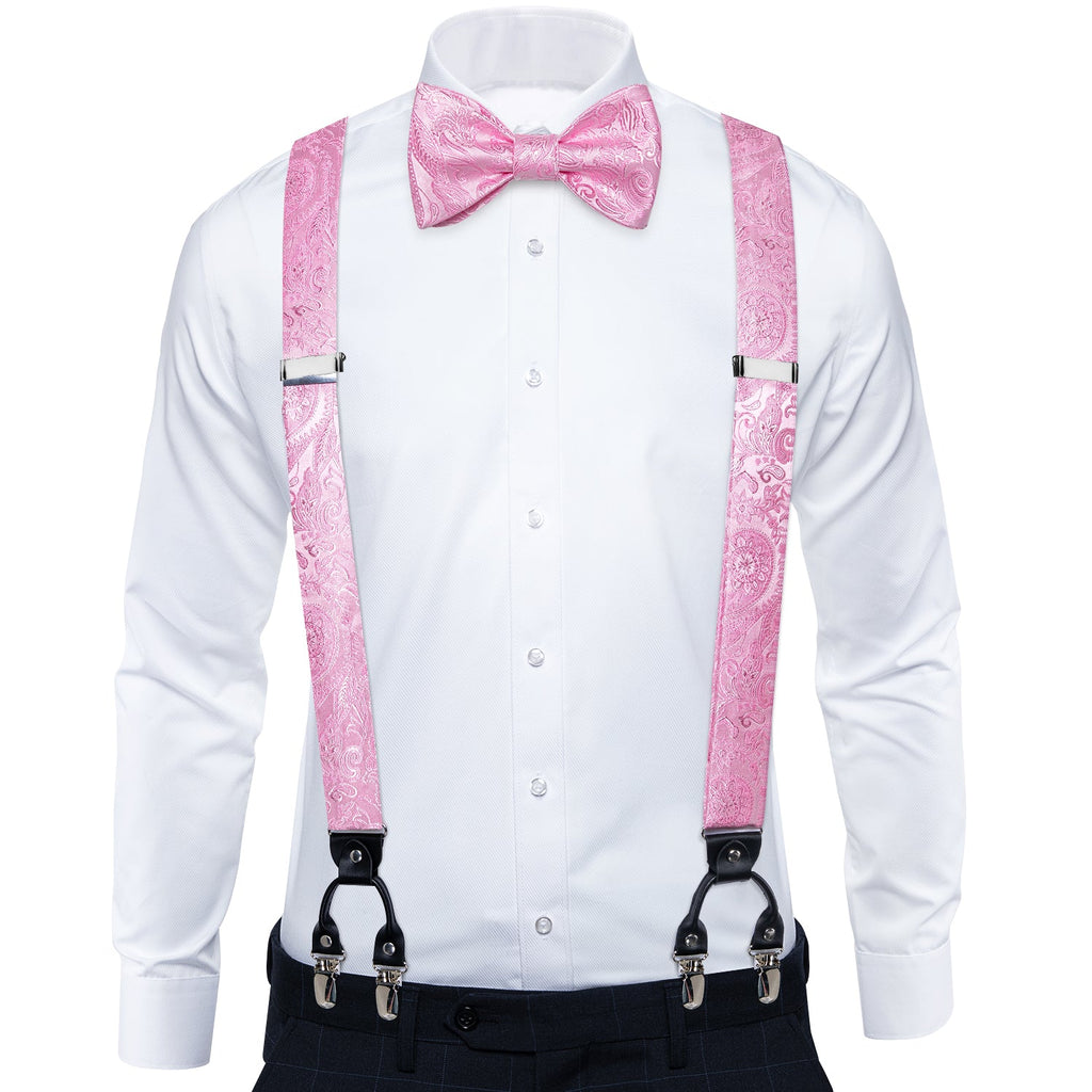 GentCrest Blue Paisley Suspenders - Image 1