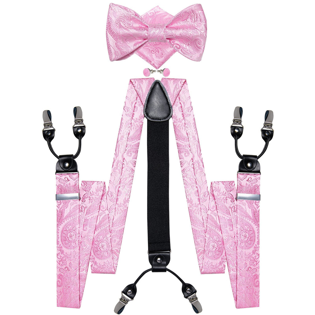 GentCrest Blue Paisley Suspenders - Image 3