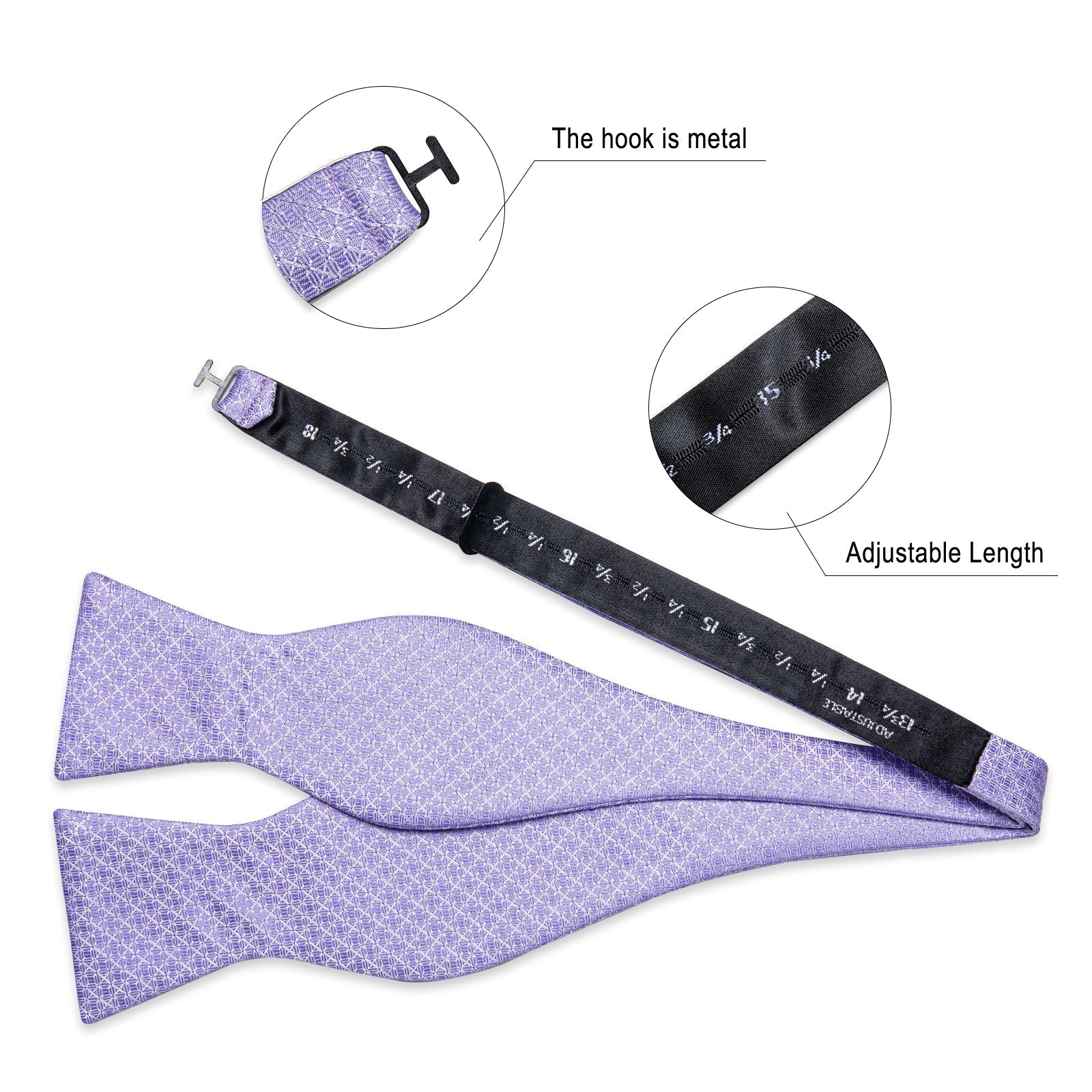 GentCrest Blue Geometric Suspenders - Image 5