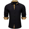 GentCrest Black Splicing Shirt - Image 1
