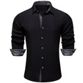 GentCrest Black Splicing Shirt - Image 1