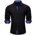 GentCrest Black Splicing Shirt - Image 1