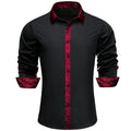 GentCrest Black Solid Shirt - Image 1