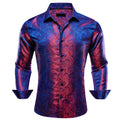 GentCrest Blue Paisley Shirt - Image 1