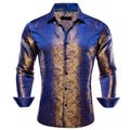 GentCrest Blue Paisley Shirt - Image 1