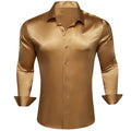 GentCrest Brown Solid Shirt - Image 1