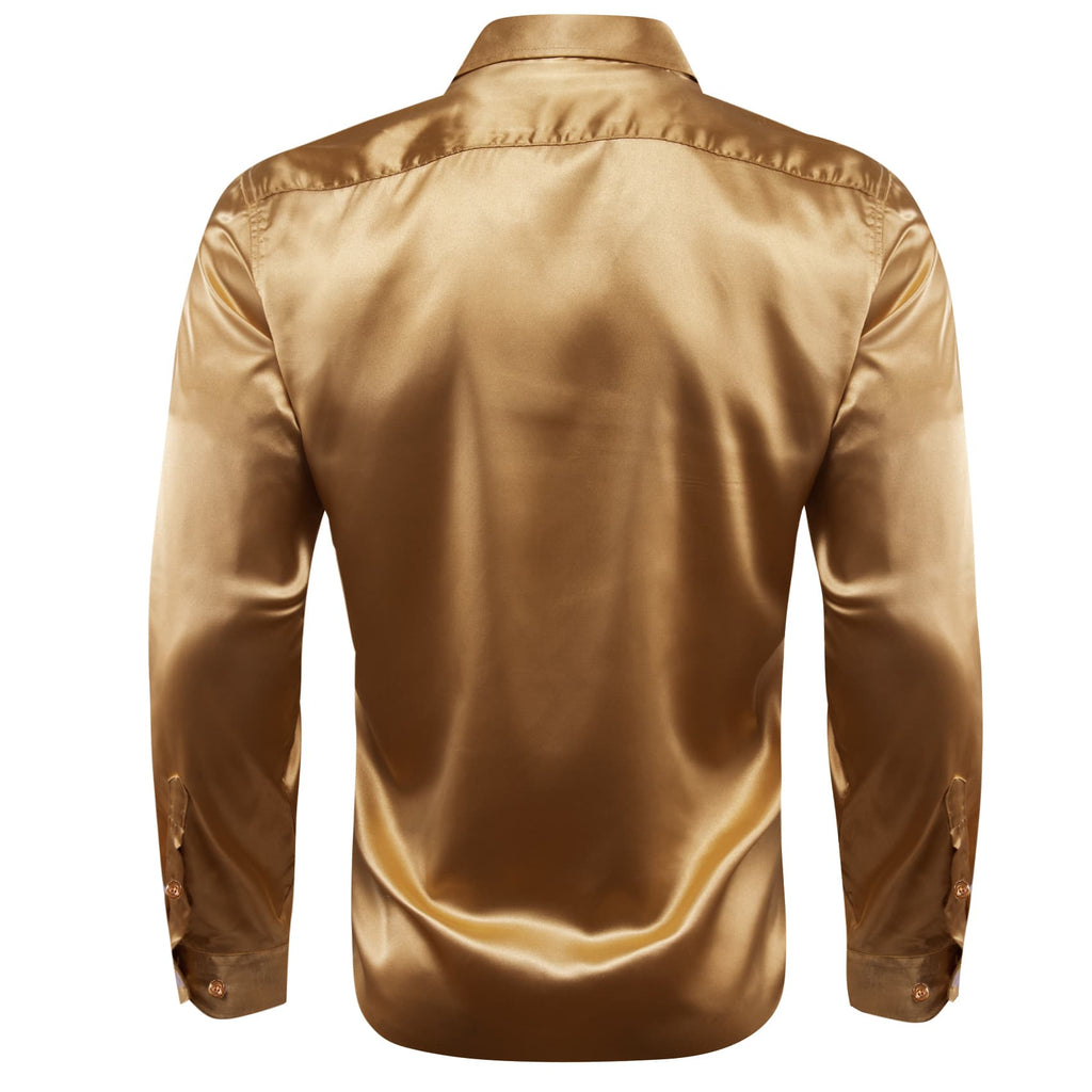 GentCrest Brown Solid Shirt - Image 5
