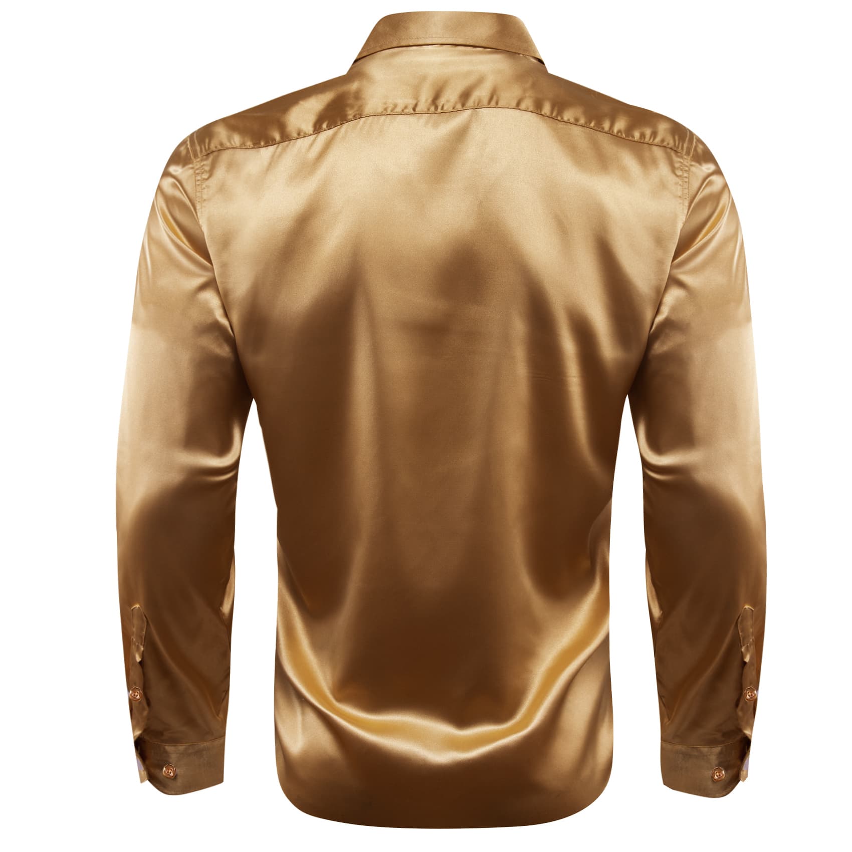 GentCrest Brown Solid Shirt - Image 5