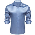 GentCrest Blue Solid Shirt - Image 1