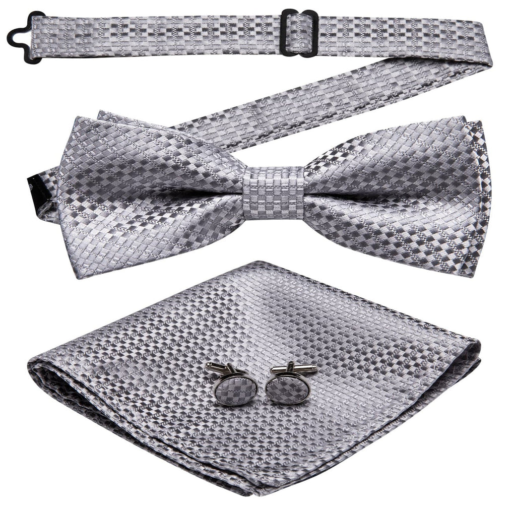 GentCrest Red Plaid Bowtie Set - Image 2