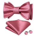 Light Pink Bow Tie Set - GentCrest