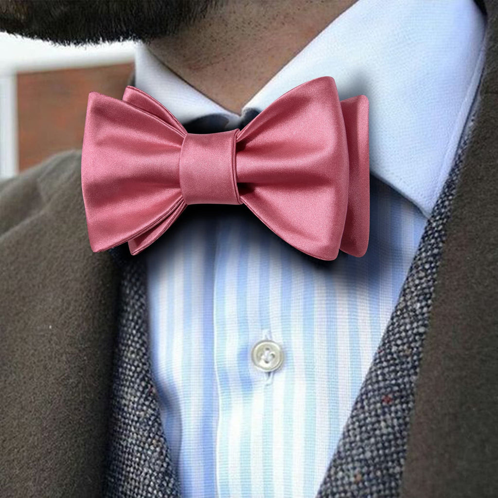Light Pink Bow Tie Set - GentCrest - View 5