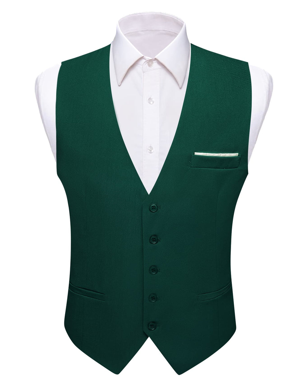 GentCrest Green Solid Vest Set - Image 3