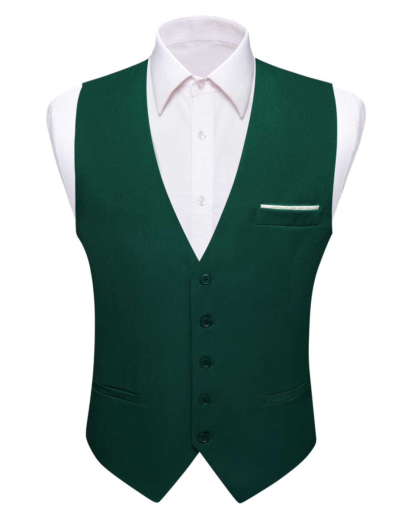 GentCrest Green Solid Vest Set - Image 3