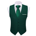 GentCrest Green Solid Vest Set - Image 1