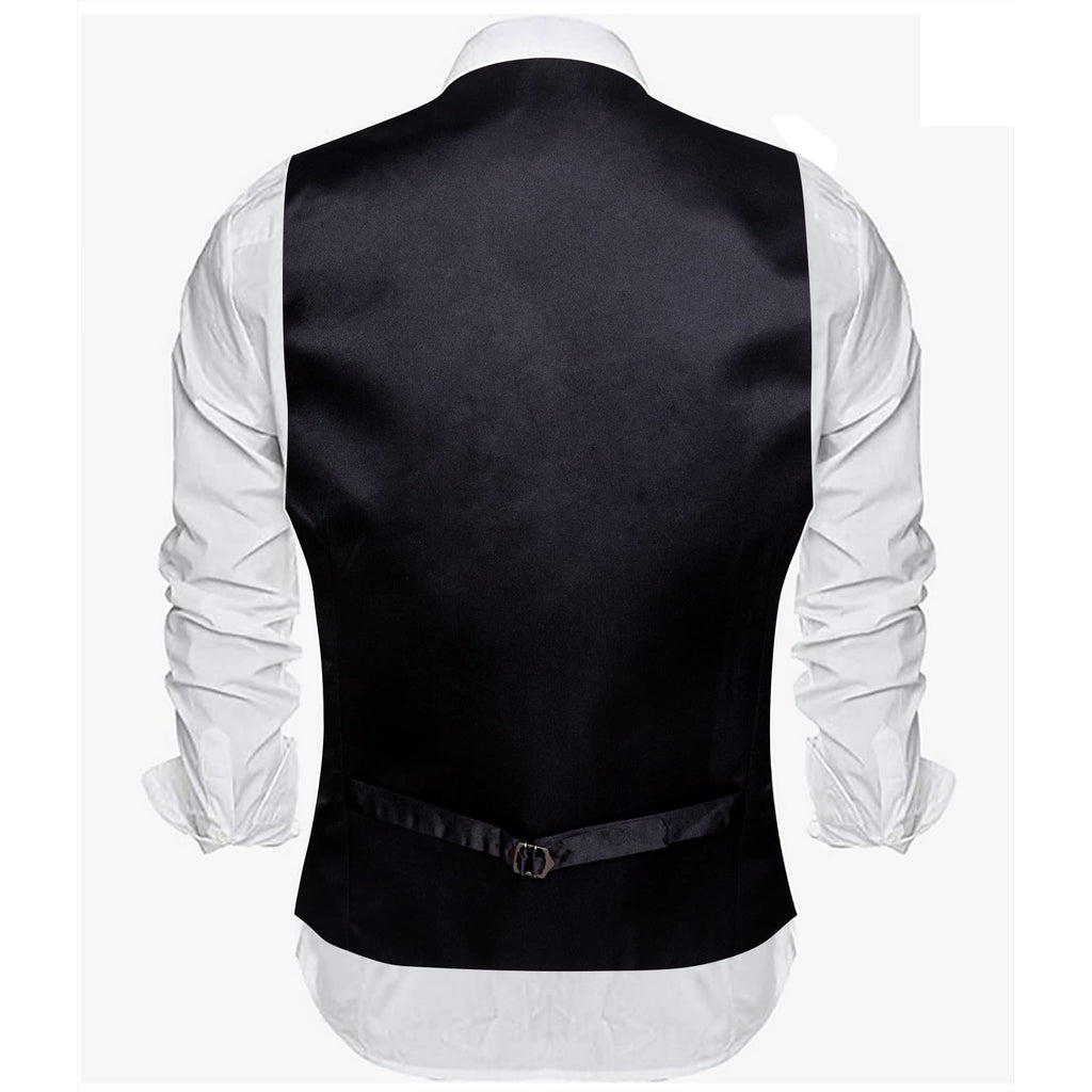 GentCrest Black Solid Vest Set - Image 2