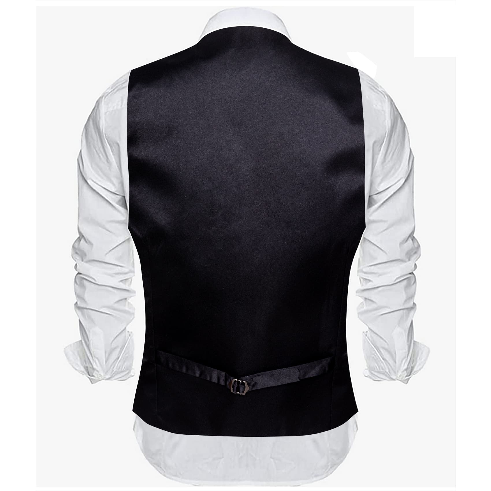 GentCrest Black Solid Vest Set - Image 2